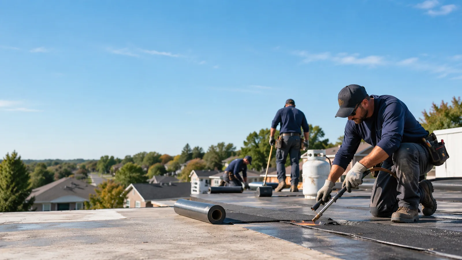 Flat Roof Leak Repair providers in Summerfield, NC